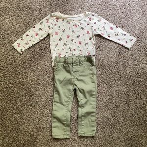 Old Navy Fall/Winter Long Sleeve Matching Set